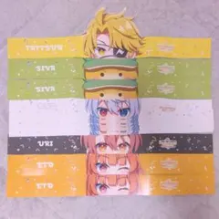 カラフルピーチ アニメイト ぷぴぱ ビッグ缶バッジ 全員集合 - メルカリ