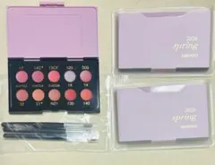 2026年 Spring(春) リップカードサンプル　ミニリップブラシ付