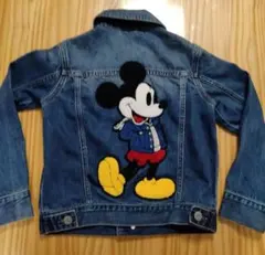 【美品】GAP × ディズニー コラボ デニムジャケット Gジャン 5歳 110