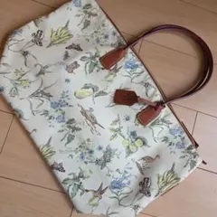 ロベルタ　ROBERTA PIERI トートバッグ レア 動物 植物柄