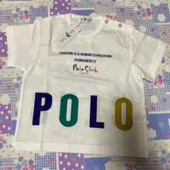 新品　シミあり　ポロクラブ　Tシャツ　90