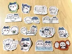 ちいかわ　ハチワレ　ダイカットステッカーセット