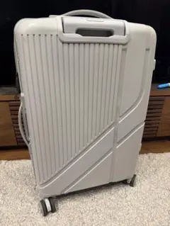 無印良品☆ストッパー機能 ハードキャリーケース グレー 75L - メルカリ