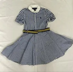 Polo Ralph Lauren ストライプ 半袖ワンピース 6のサムネイル