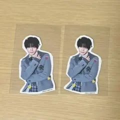 なにわ男子 HARDWORK ファミクラストア限定盤 シール 長尾謙杜