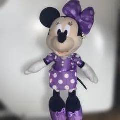 旧ワッペ スクバ 紫 ミニー ぬいぐるみキーホルダーセット ミニーの日新グッズが可愛すぎた！ | TikTok