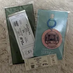 キンプリ ポップアップ限定アクリルキーホルダー 映画幕バックタグ 特典ステッカー