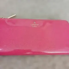 LANVIN ピンク 長財布