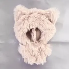 ぬい服 ねこ ピンク くすみピンク ちびぐるみ 10cm