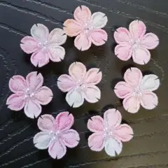 つまみ細工 花 桜 パーツ 465