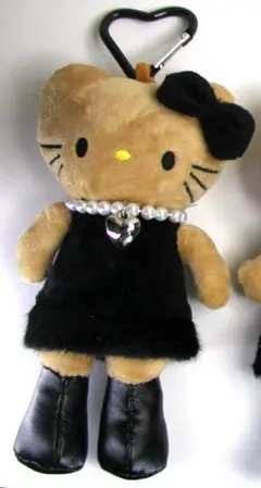 訳1 ハローキティ GOGOギャル日焼けキティ黒 スタイルアップ 足長キティ