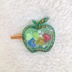 Mrs. GREEN APPLE ミセスグリーンアップル ヘアクリップ リンゴ