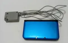 ​【ジャンク品】ニンテンドー3DS LL ブルー×ブラック 充電器付き
