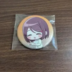 スーパーの裏でヤニ吸うふたり ちびキャラ グリッター缶バッジ 山田