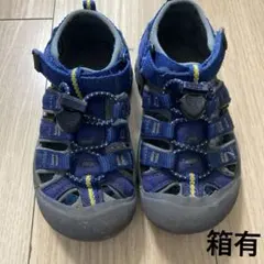 【箱あり】KEEN アウトドアサンダル 17cm ネイビー