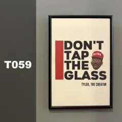 【額付き】A4ポスター Tyler, The Creator hip hop