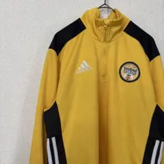 アディダス　ハーフジップ　ジャージ　アメリカ古着　S 4025