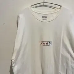 VANS ワンポイントロゴT ホワイト XLのサムネイル