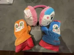 アンパンマン 耳あてと手袋セット