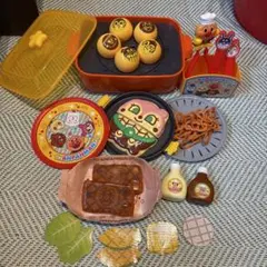 アンパンマン 焼肉!たこやき!鉄板焼きも! 3wayおしゃべりホットプレートDX