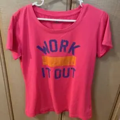 UNDER ARMOUR ピンク Tシャツ MD