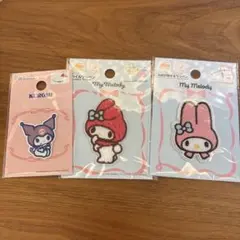 Kuromi & My Melody ワッペンセット