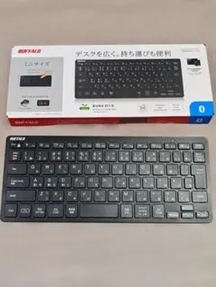 BUFFALO ミニサイズ Bluetooth　キーボード　BSKBB340