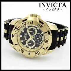 未使用✨インビクタ　プロダイバー　ゴールド　クリスタル　クォーツ　ステンレス Amazon.co.jp: [インビクタ] 腕時計 Pro Diver 石英 48mm ケース