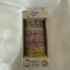 サンリオ ハローキティ マスキングテープ 4個セット