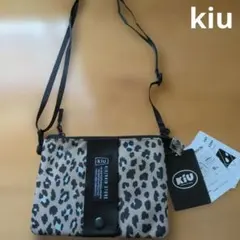 kiu キウ エチケットポーチ 2ND レオパード