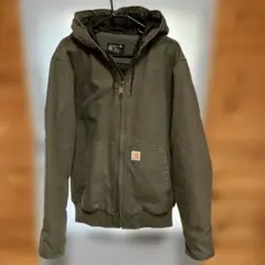 カーハートアクティブジャケットJ130キルティング モスカラーサイズM