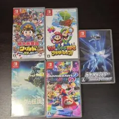 Nintendo Switch ゲームソフト 5本セット