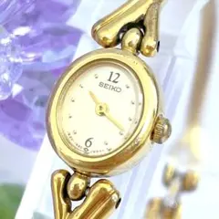 SEIKO 8Pダイヤ ブレスウォッチ 1E20-6050 ゴールド 電池新品 - メルカリ