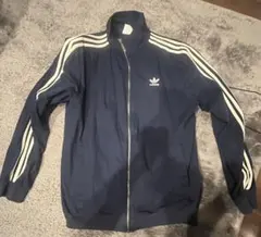 激レア adidas ネイビー ジップアップジャケット
