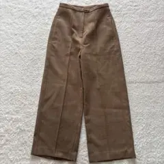TOTEME ワイドビジネスウールトラウザーズ　スラックス　36