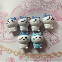 ハチワレ　マスコットフィギュア　6体セット