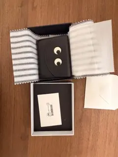 ANYA HINDMARCH 三つ折り財布 Eyes ブラックのサムネイル