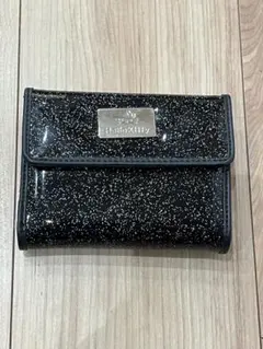 Hello Kitty 財布 ブラック ラメのサムネイル