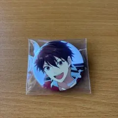 新品未使用品 あんスタ 守沢千秋 マガジン 缶バッジ