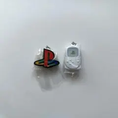 PlayStation ミニチュアチャーム ロゴ & ポケットステーション