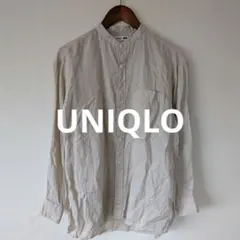 UNIQLO JW Anderson プレミアムリネン スタンドカラーシャツ 麻