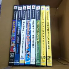 プレステ2　PS2ソフト7本