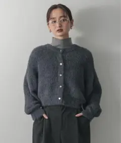 coco様専用　センスオブプレイス　ラメシャギークロップドカーディガン