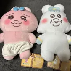 おぱんちゅうさぎ＆んぽちゃむ＊ましゅもっちぬいぐるみ