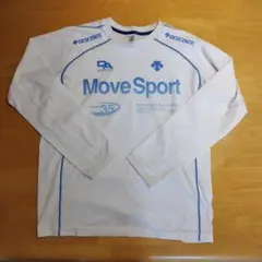 DESCENTE Move Sport 長袖Tシャツ Mサイズ ホワイト