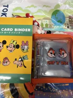 ディズニー チップとデール カードバインダー