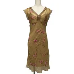 Betsy Johnson Fairy Tan Floral Dressのサムネイル