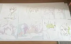 劇場版青春ブタ野郎はランドセルガールの夢を見ない特典　複製原画6枚