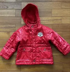 赤色ダウンコート サイズ110