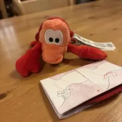 ディズニー リトルマーメイド セバスチャン 肩乗せぬいぐるみ